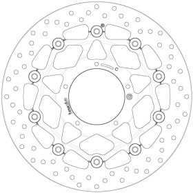 Disque de frein BREMBO Oro flottant - 78B408B7