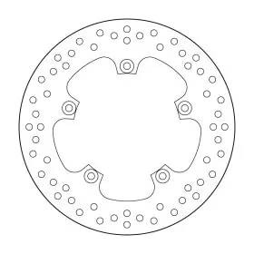 Disque de frein BREMBO Oro fixe - 68B407C2