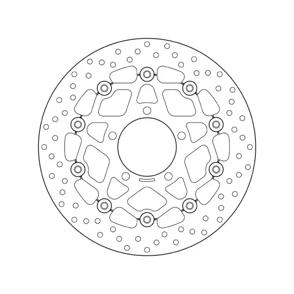 Disque de frein BREMBO Oro flottant - 78B40840