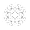 Disque de frein BREMBO Oro flottant - 78B40840