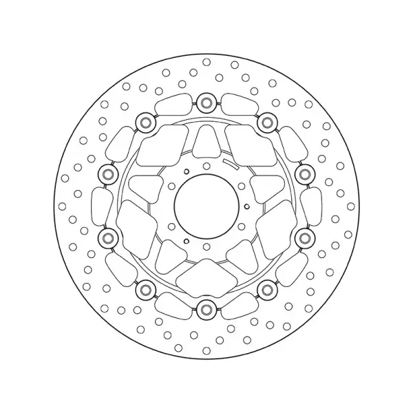 Disque de frein BREMBO Oro flottant - 78B40825