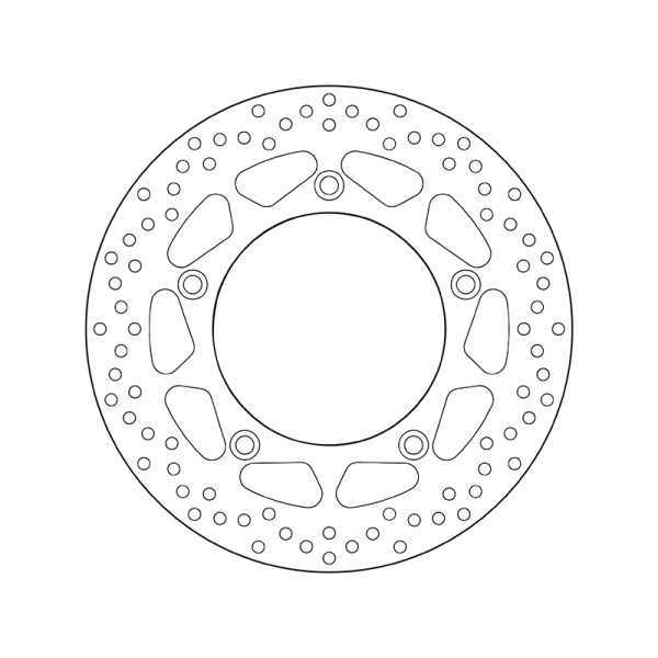 Disque de frein BREMBO Oro fixe - 68B407F8