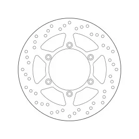 Disque de frein BREMBO Oro fixe - 68B407D5