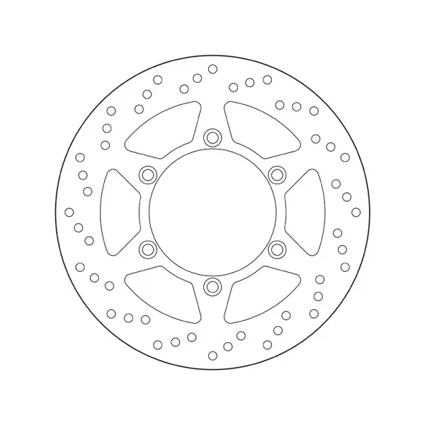 Disque de frein BREMBO Oro fixe - 68B407D5