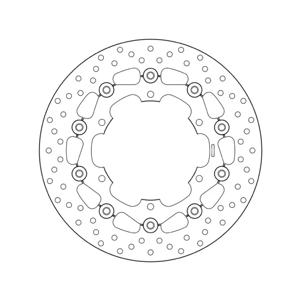 Disque de frein BREMBO Oro flottant - 78B40830