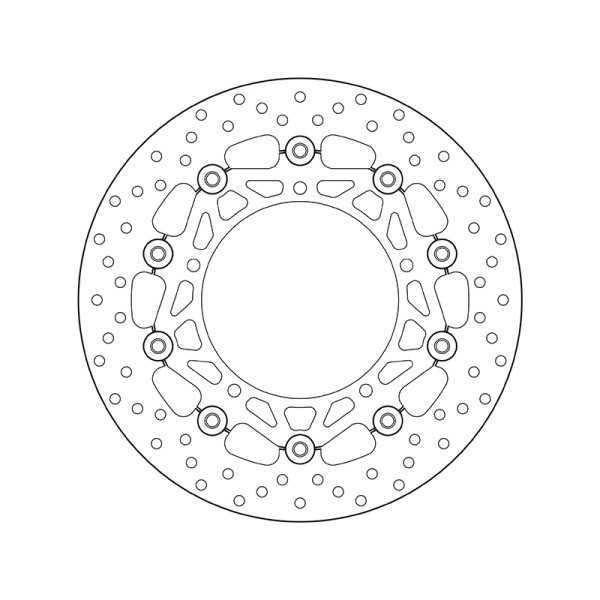 Disque de frein BREMBO Oro flottant - 78B40831