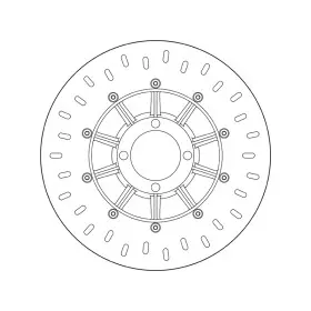 Disque de frein BREMBO Oro fixe - 68B407D2