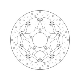 Disque de frein BREMBO Oro flottant - 78B40889