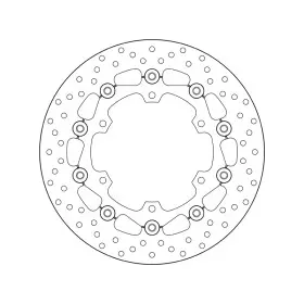 Disque de frein BREMBO Oro flottant - 78B40843