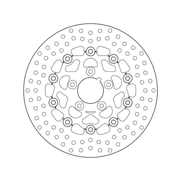 Disque de frein BREMBO Oro flottant - 78B40822