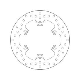Disque de frein BREMBO Oro fixe - 68B407E4