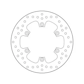 Disque de frein BREMBO Oro fixe - 68B407E4