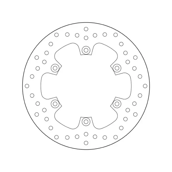 Disque de frein BREMBO Oro fixe - 68B407E4