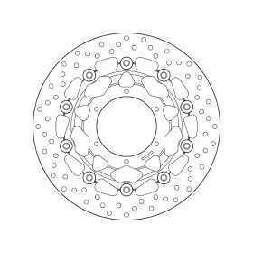 Disque de frein BREMBO Oro flottant - 78B40824