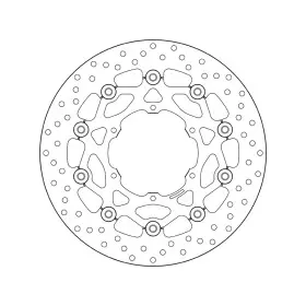 Disque de frein BREMBO Oro flottant - 78B40896