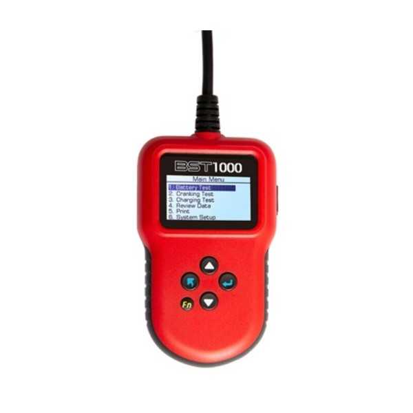 Testeur de batterie BS BATTERY - BST-1000 (acide et lithium)