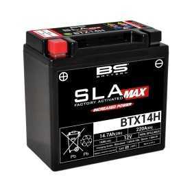 Batterie BS BATTERY SLA Max sans entretien activé usine - BTX14H