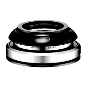 Jeu de direction vélo VP COMPONENTS route Intégré - Aluminium noir 1,5’’ + 1 - 1/8’’