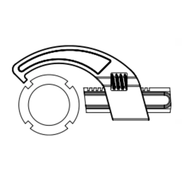 Clé à ergot réglable BUZZETTI Ø25-70mm