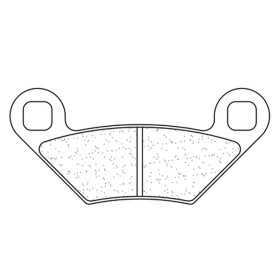 Plaquettes de frein CL BRAKES Quad métal fritté - 1222ATV1