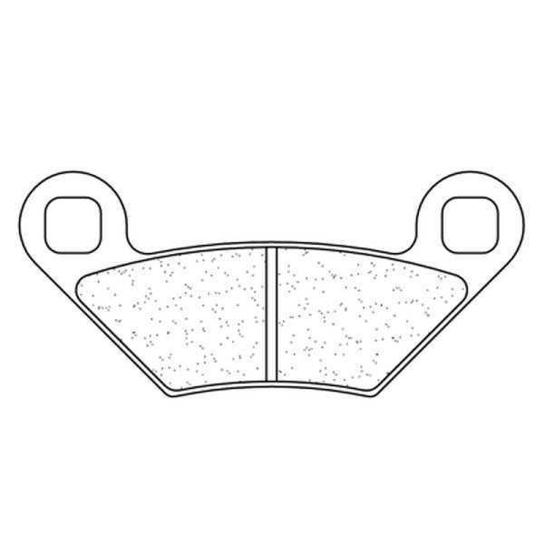 Plaquettes de frein CL BRAKES Quad métal fritté - 1222ATV1