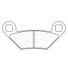 Plaquettes de frein CL BRAKES Quad métal fritté - 1222ATV1