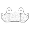 Plaquettes de frein CL BRAKES Racing métal fritté - 2382RX3