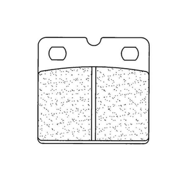 Plaquettes de frein CL BRAKES Racing métal fritté - 2332RX3