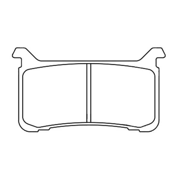 Plaquettes de frein CL BRAKES street métal fritté - 1252XBK5