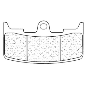 Plaquettes de frein CL BRAKES route métal fritté - 1139A3+