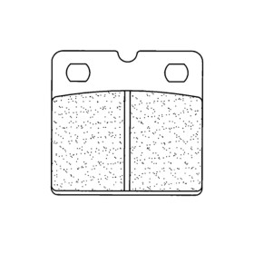 Plaquettes de frein CL BRAKES route métal fritté - 2332A3+