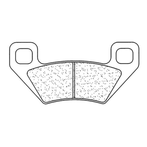 Plaquettes de frein CL BRAKES Quad métal fritté - 1171ATV1