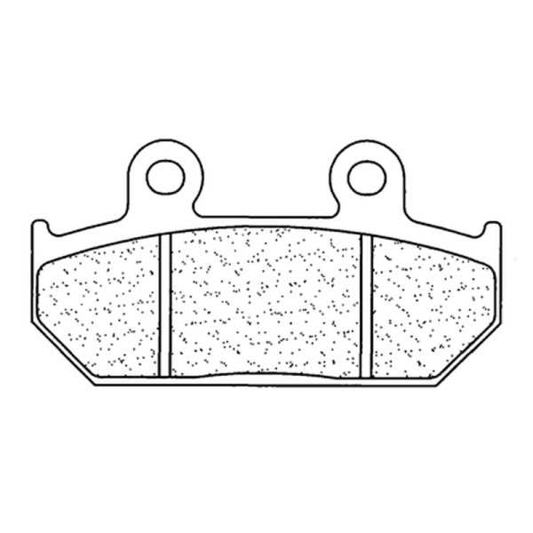 Plaquettes de frein CL BRAKES route métal fritté - 2360A3+