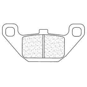 Plaquettes de frein CL BRAKES Racing métal fritté - 2285RX3
