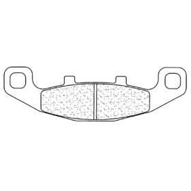 Plaquettes de frein CL BRAKES Racing métal fritté - 2304RX3