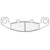 Plaquettes de frein CL BRAKES route métal fritté - 2304S4