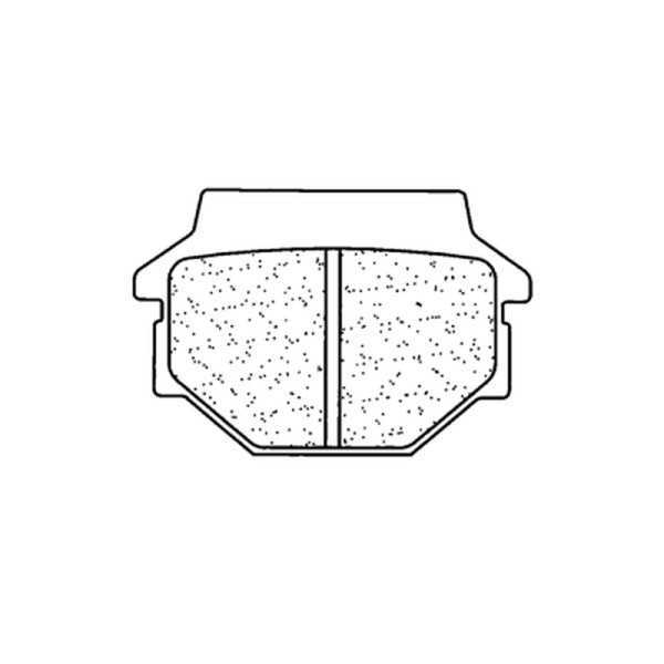 Plaquettes de frein CL BRAKES Off-Road métal fritté - 2306MX10