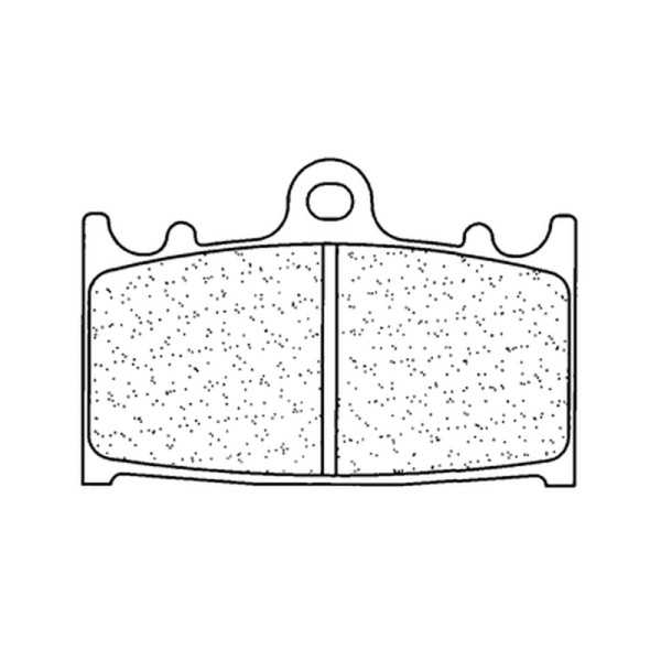 Plaquettes de frein CL BRAKES route métal fritté - 2251XBK5