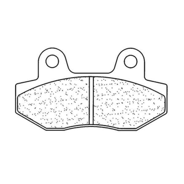 Plaquettes de frein CL BRAKES route métal fritté - 2621A3+