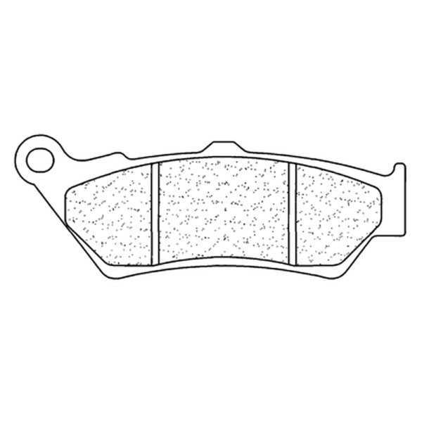 Plaquettes de frein CL BRAKES Racing métal fritté - 2396RX3