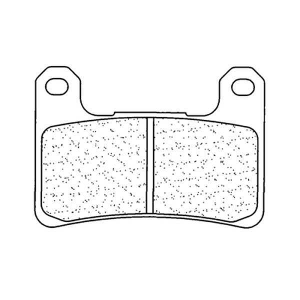 Plaquettes de frein CL BRAKES Racing métal fritté - 1133C60