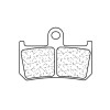 Plaquettes de frein CL BRAKES Racing métal fritté - 1180C60