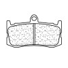 Plaquettes de frein CL BRAKES Racing métal fritté - 1209C60