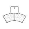 Plaquettes de frein CL BRAKES Quad métal fritté - 2925ATV1