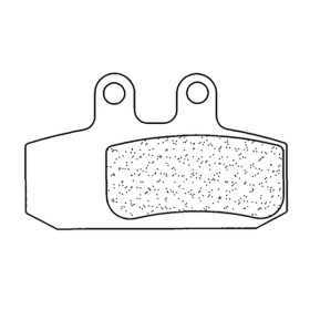 Plaquettes de frein CL BRAKES Maxi Scooter métal fritté - 3072MSC