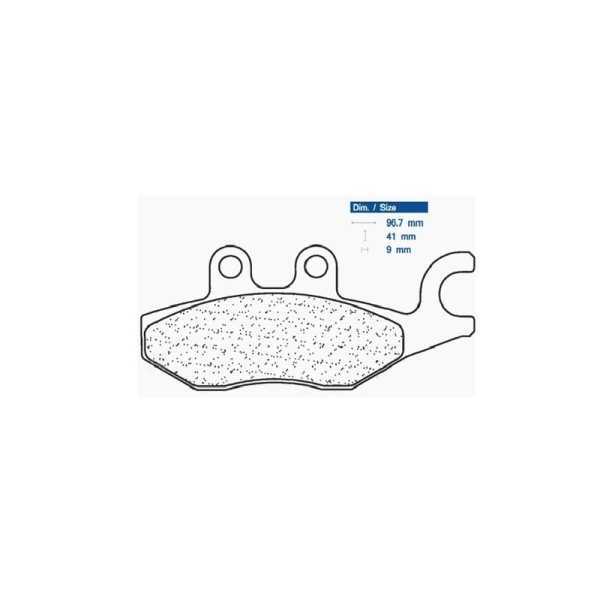 Plaquettes de frein CL BRAKES Maxi Scooter métal fritté - 3077MSC