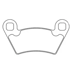 Plaquettes de frein CL BRAKES Quad métal fritté - 1230ATV1
