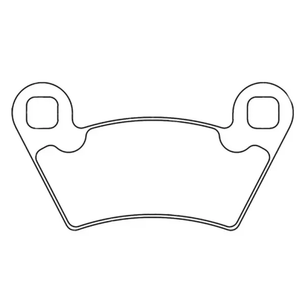 Plaquettes de frein CL BRAKES Quad métal fritté - 1230ATV1