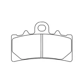 Plaquettes de frein CL BRAKES route métal fritté - 1233XBK5