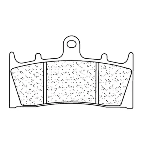 Plaquettes de frein CL BRAKES Racing métal fritté - 2255C60